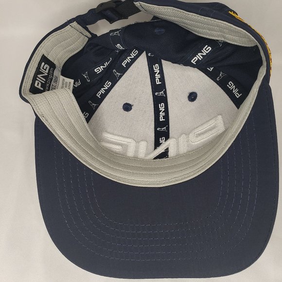 Ping Golf Firebirds Navy & White Adjustable Cap - Picture 8 of 9